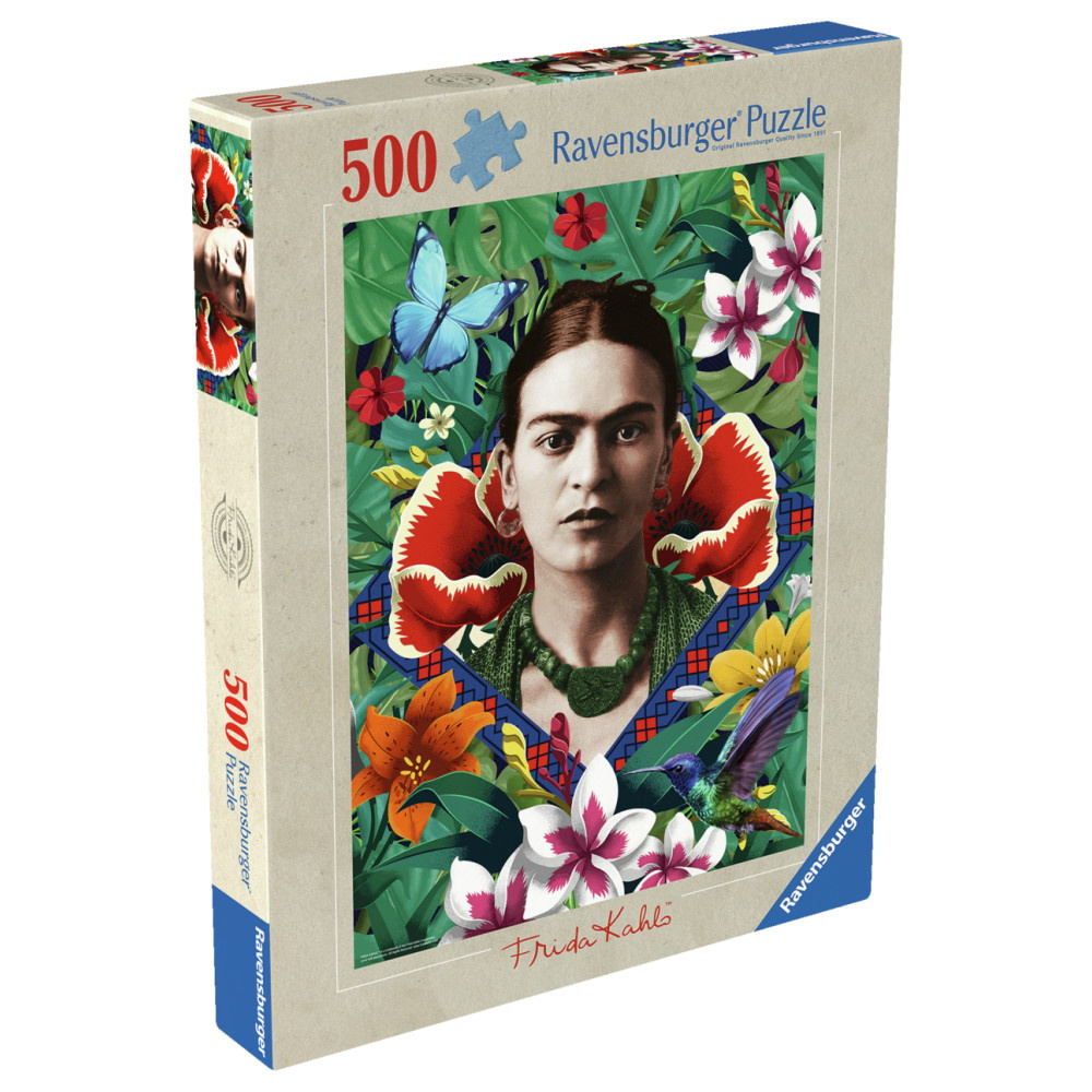 Ravensburger: Frida Kahlo, Blooming Fantasy 500 Palaa