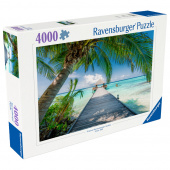 Ravensburger: Dream Beach on the Maldives 4000 Palaa Ravensburger: Dream Beach on the Maldives 4000 Palaa
