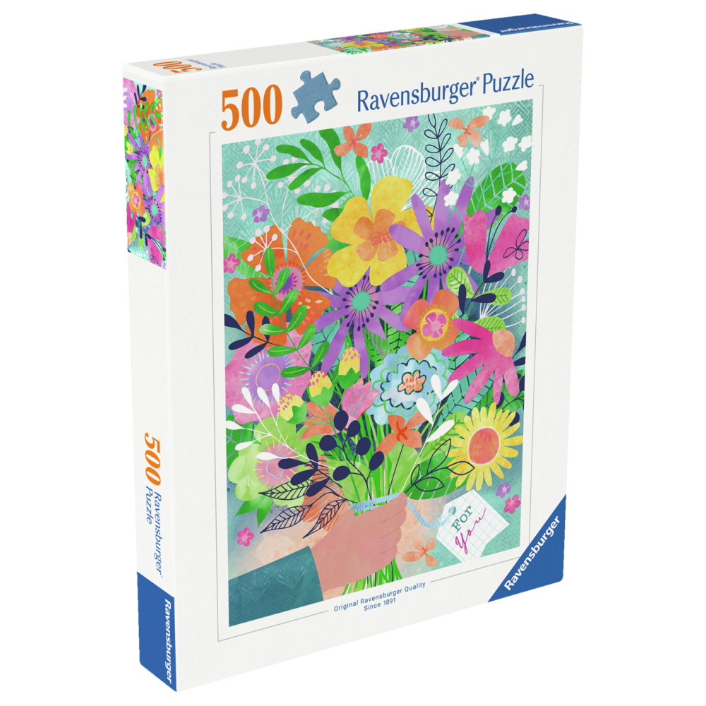Ravensburger: Flowers for you 500 Palaa