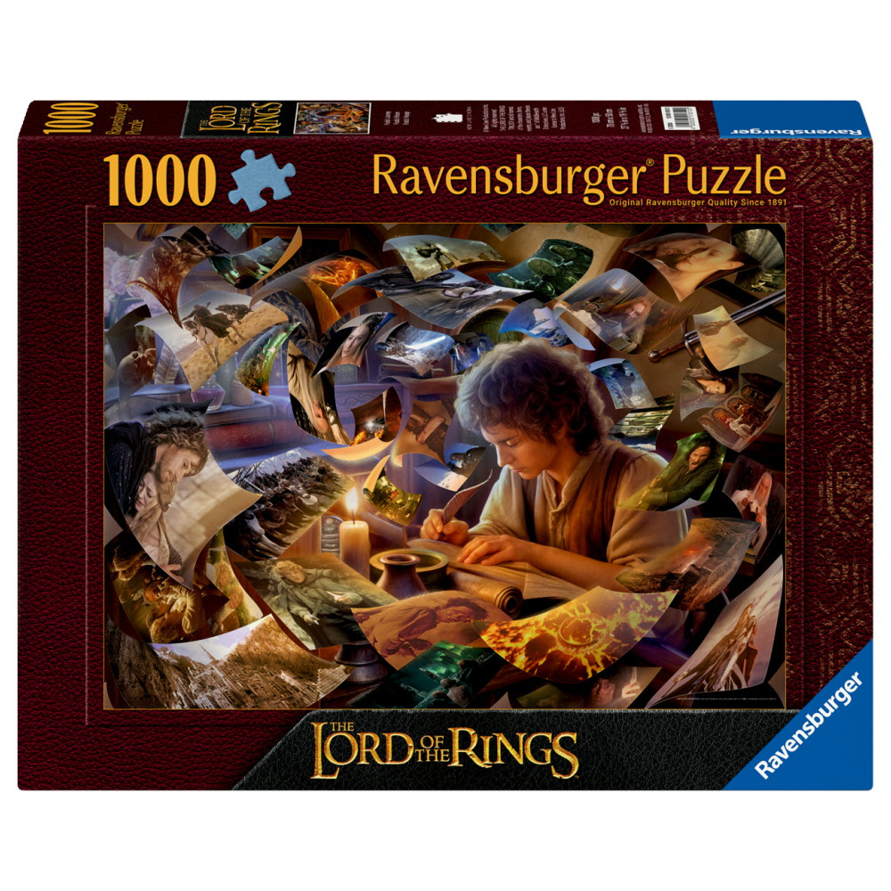 Ravensburger: The Lord of the Rings Frodo's Journey 1000 Palaa