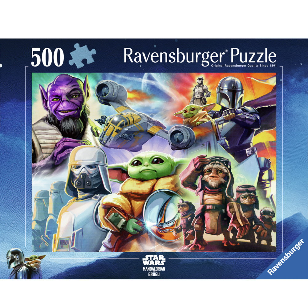 Ravensburger Puzzle: The Mandalorian and Grogu 500Pcs