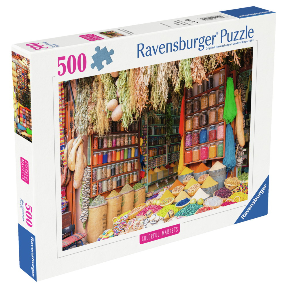 Ravensburger: Colorful spices and herbs, Morocco 500 Palaa