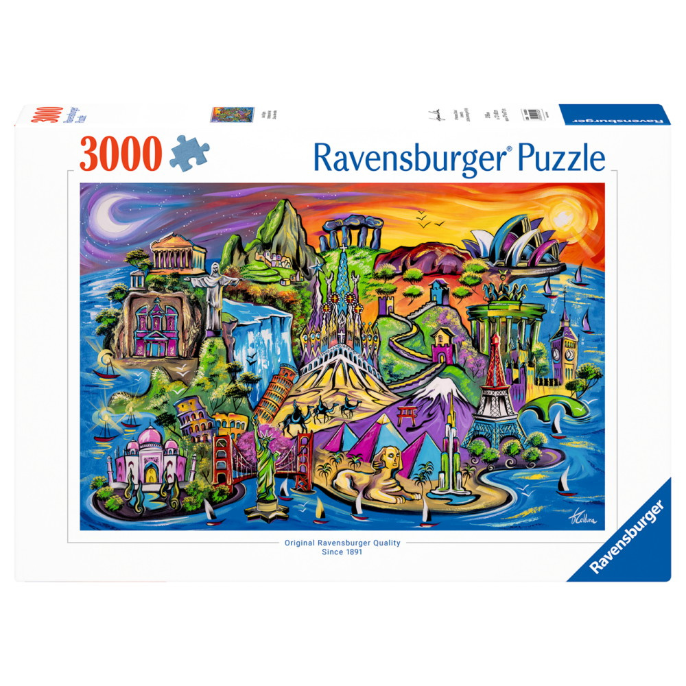 Ravensburger: Isle of Sights 3000 Palaa