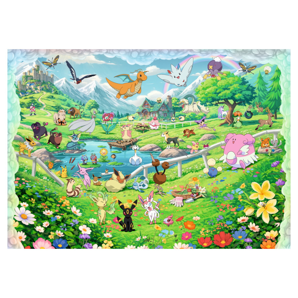 Ravensburger Palapeli: Pokémon 40320 Palaa