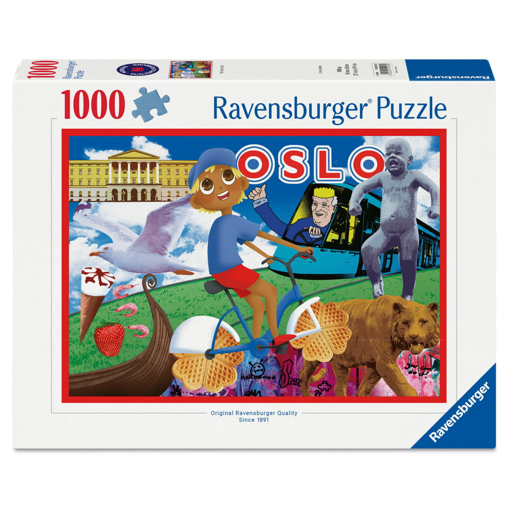 Ravensburger: The Tourist, Oslo 1000 Palaa