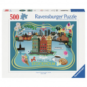 Ravensburger: Old Town, Stockholm 500 Palaa Ravensburger: Old Town, Stockholm 500 Palaa
