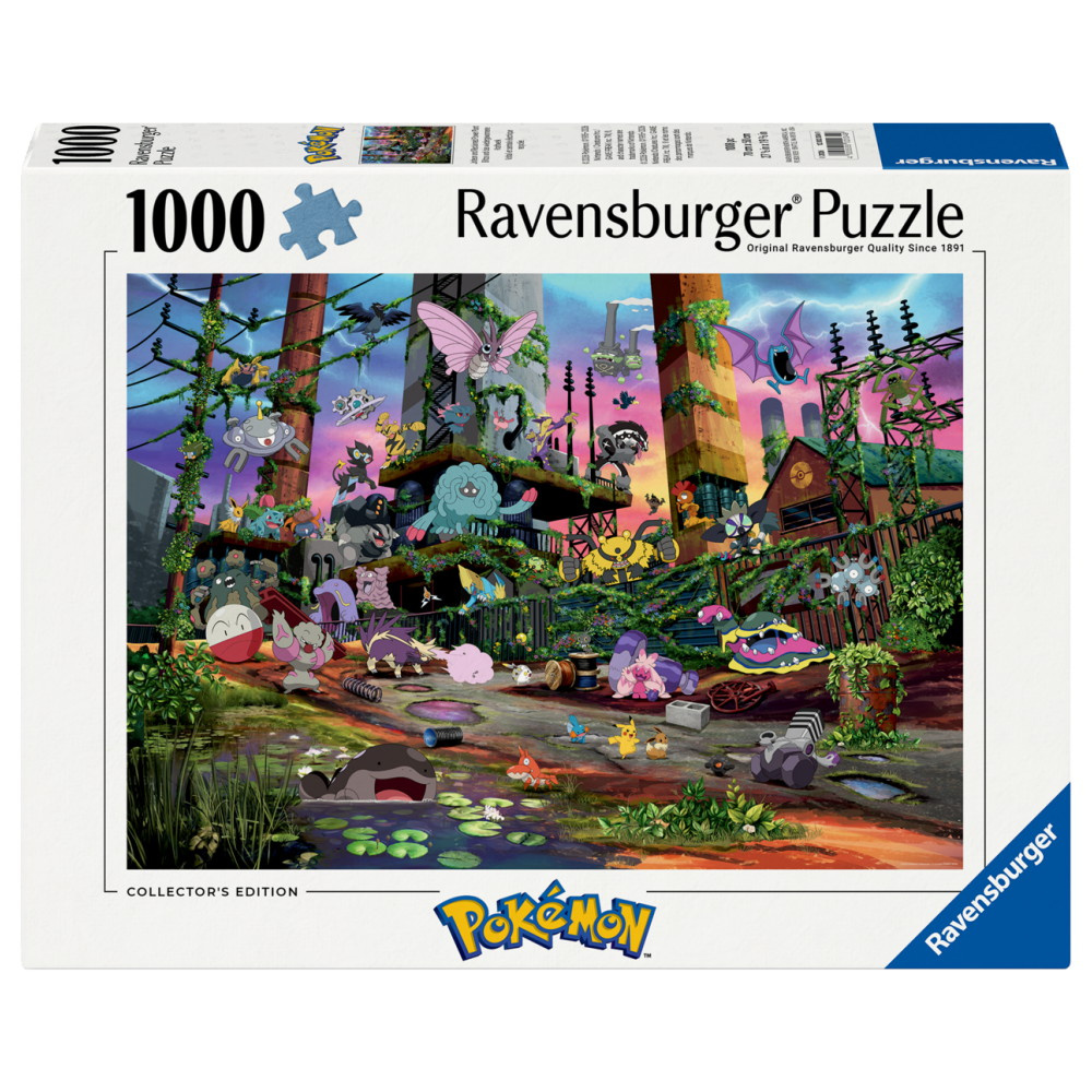 Ravensburger: Pokémon Jolteon and Reclaimed Power Plant 1000 Palaa