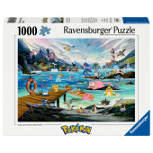 Ravensburger: Pokémon Vaporeon and Temperate Marine 1000 Palaa Ravensburger: Pokémon Vaporeon and Temperate Marine 1000 Palaa