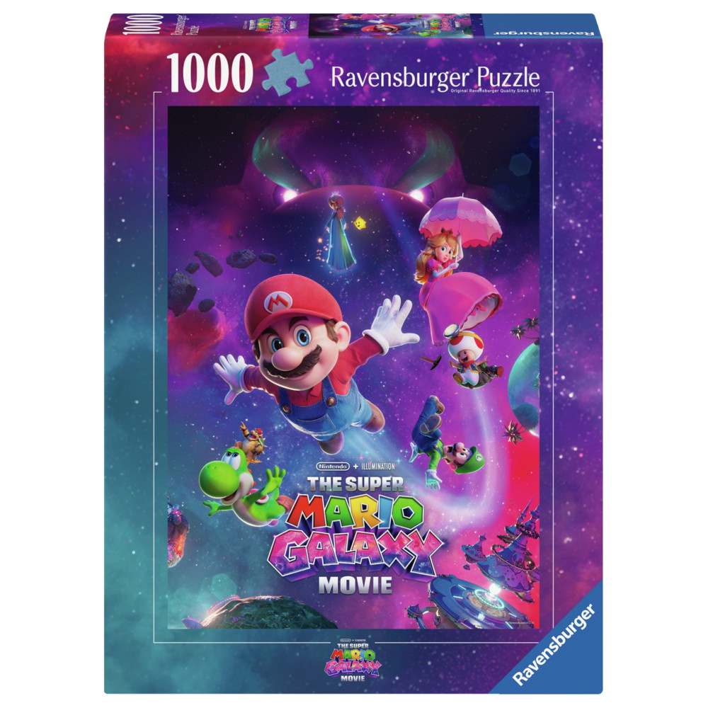 Ravensburger: Super Mario Galactic adventures! 1000 Palaa