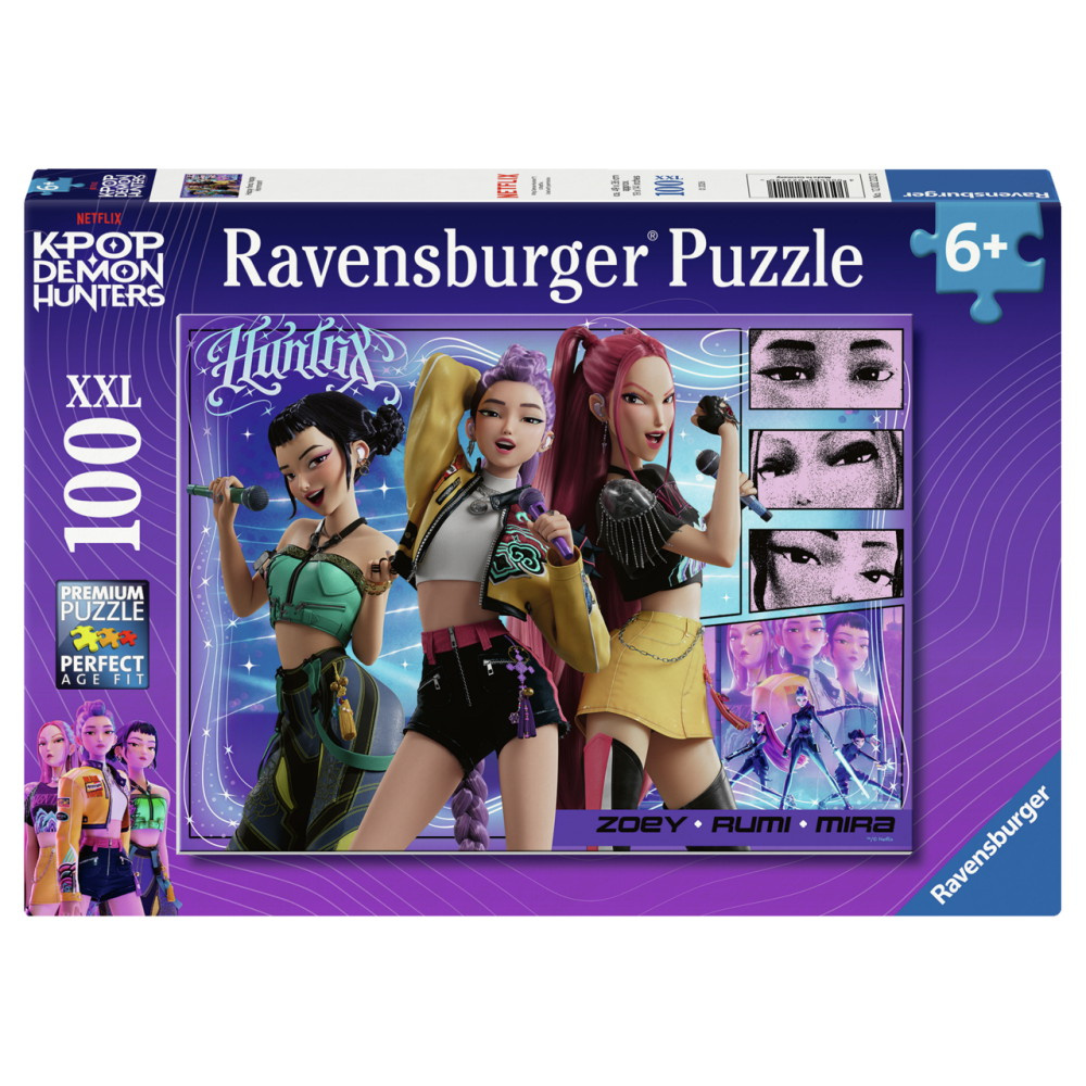 Ravensburger: K-Pop Demon Hunters Happy fans, happy Honmoon! 100 XXL Palaa