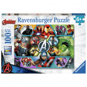 Ravensburger: Marvel Avengers 100 XXL Palaa Ravensburger: Marvel Avengers 100 XXL Palaa