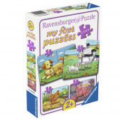 Ravensburger: Maatilaeläinperheet 2-8 Palaa Ravensburger: Maatilaeläinperheet 2-8 Palaa