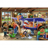Ravensburger: Airplane & Train Repairs 2x24 Palaa Ravensburger: Airplane & Train Repairs 2x24 Palaa