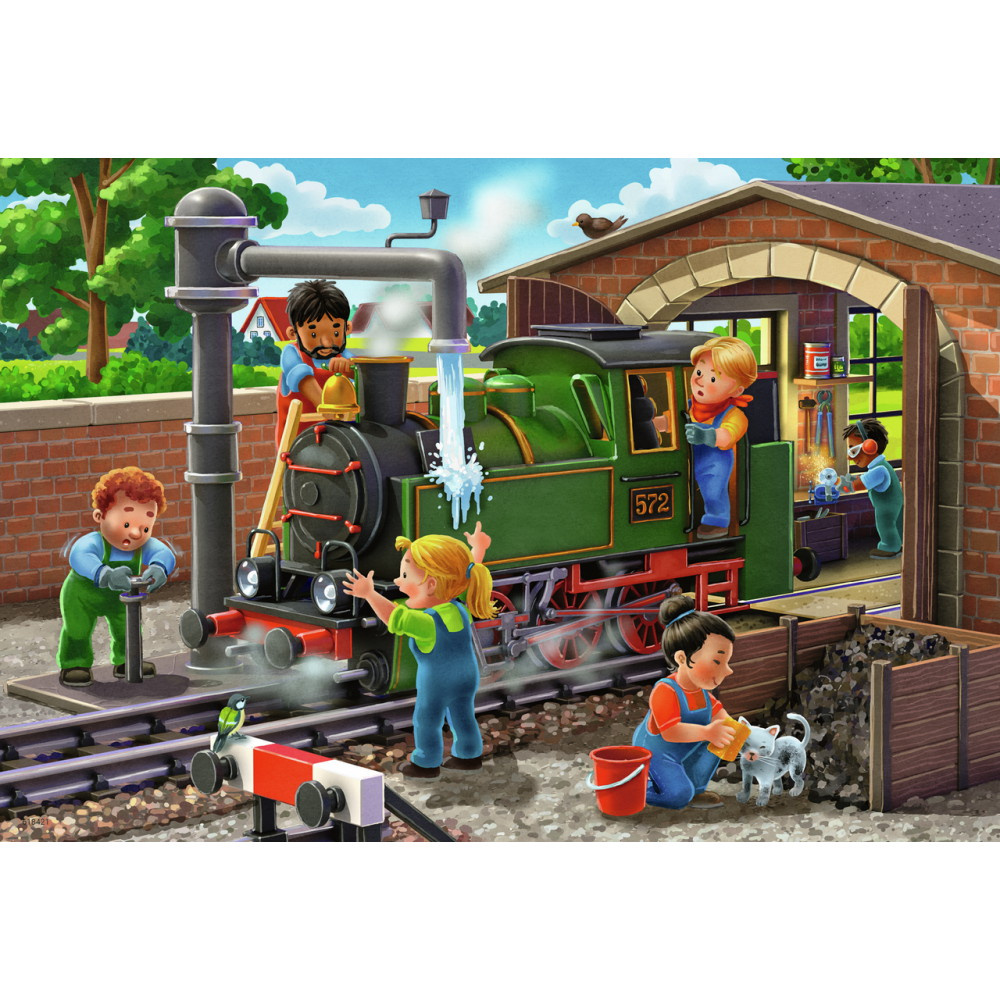 Ravensburger: Airplane & Train Repairs 2x24 Palaa