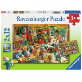 Ravensburger: Christmas Toy Factory 2x12 Palaa Ravensburger: Christmas Toy Factory 2x12 Palaa
