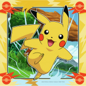 Ravensburger: Pikachu, Charizard and Eevee! 3x49 Palaa Ravensburger: Pikachu, Charizard and Eevee! 3x49 Palaa