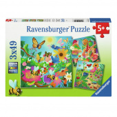 Ravensburger: Hyönteiset, Hyönteiset, Hyönteiset 3x49 Palaa Ravensburger: Hyönteiset, Hyönteiset, Hyönteiset 3x49 Palaa
