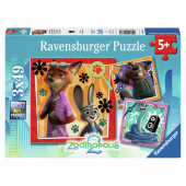 Ravensburger: Disney Zootopia 2 3x49 Palaa Ravensburger: Disney Zootopia 2 3x49 Palaa