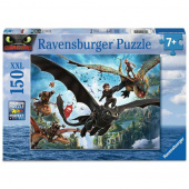 Ravensburger: Lohikäärmeet ja sankarit 150 XXL Palaa Ravensburger: Lohikäärmeet ja sankarit 150 XXL Palaa