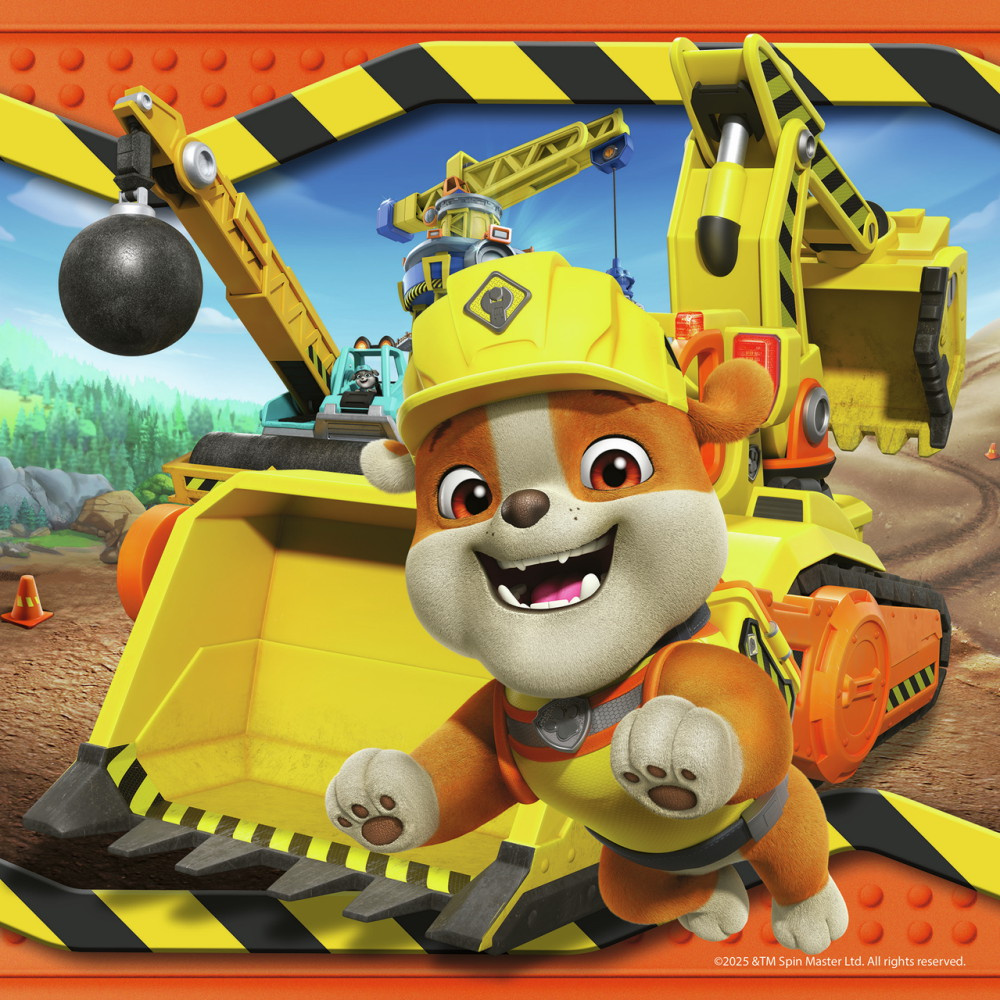 Ravensburger: Rubble & Crew Work Vechicles 3x49 Palaa