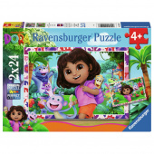 Ravensburger: Dora the Explorer 2x24 Palaa Ravensburger: Dora the Explorer 2x24 Palaa