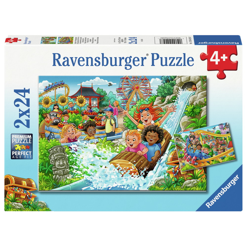Ravensburger: Huvipuisto 2x24 Palaa