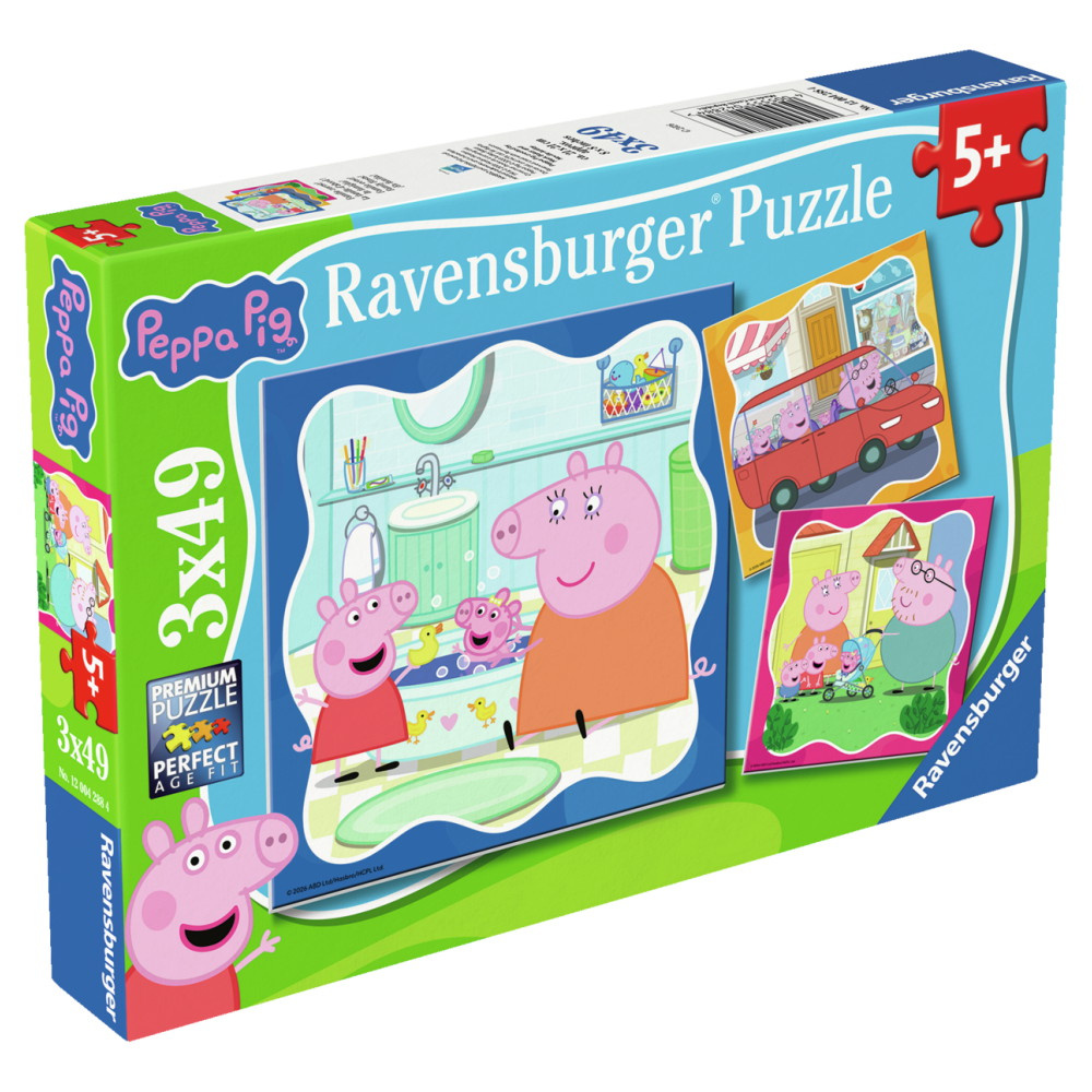 Ravensburger: Peppa Pig Family Firsts! 3x49 Palaa