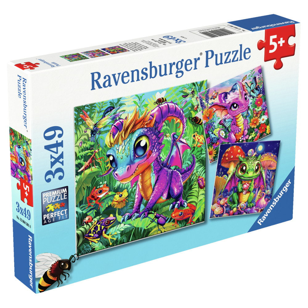 Ravensburger: Baby Garden Dragons 3x49 Palaa