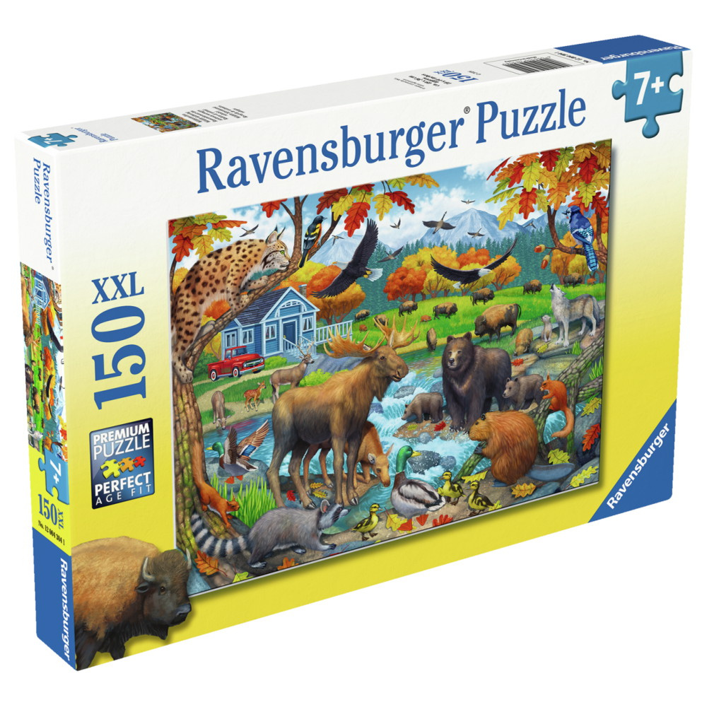 Ravensburger: Wildlife Gathering XXL 150 Palaa
