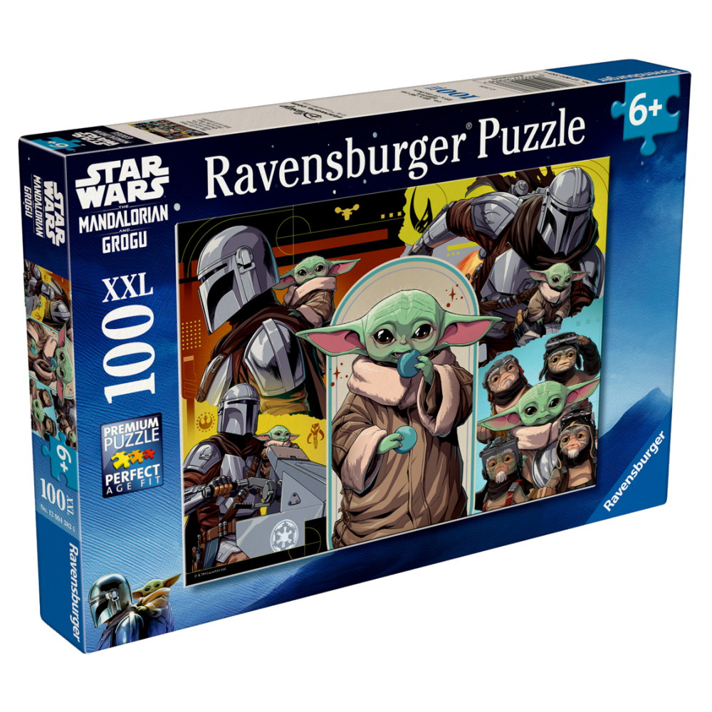 Ravensburger: Star Wars The Mandalorian & Grogu This is the Way 100 XXL Palaa