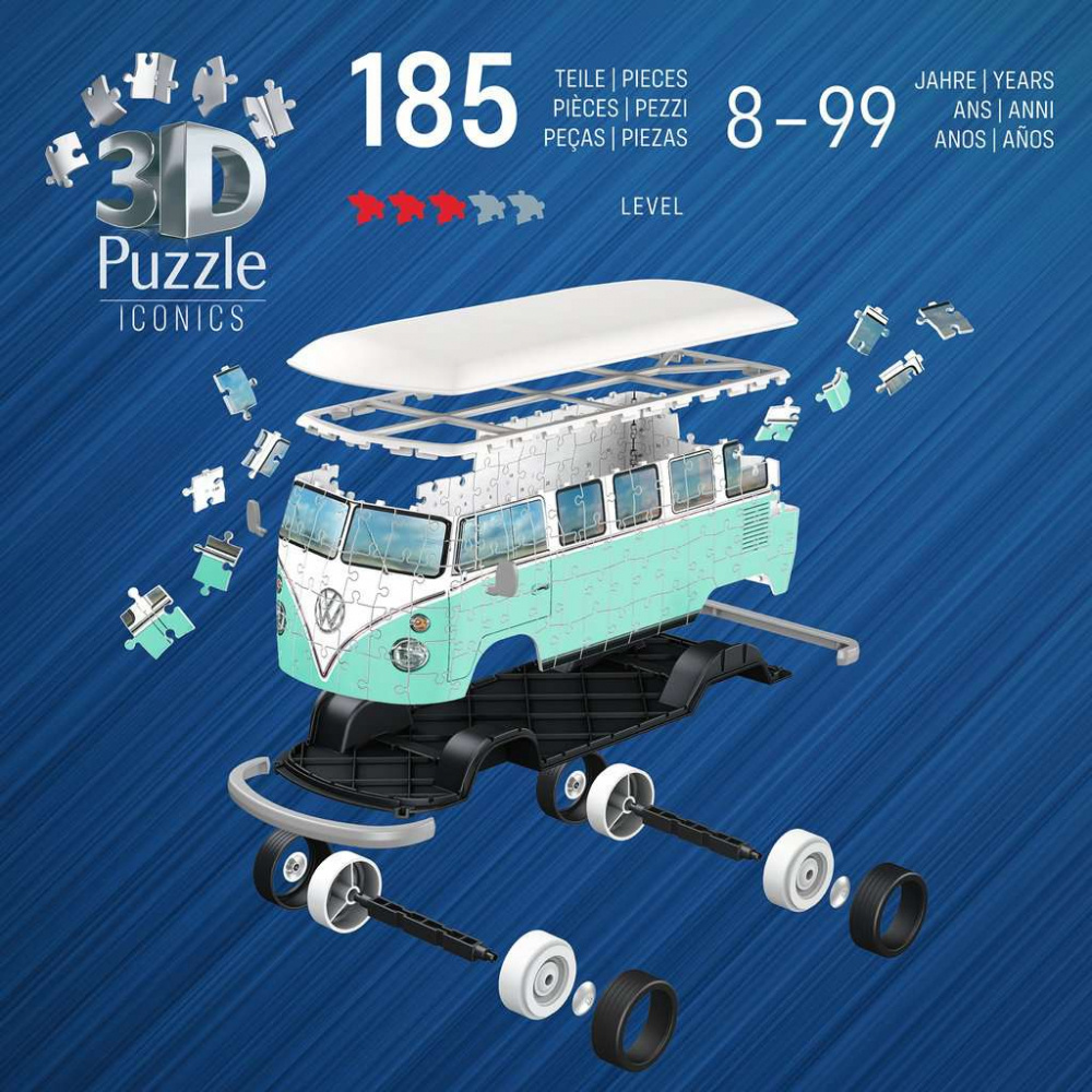 Ravensburger Iconics Volkswagen T1 3D 185 p