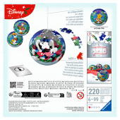 Ravensburger 3D - Disney Joulukuusen koristepallot 4x54 Palaa Ravensburger 3D - Disney Joulukuusen koristepallot 4x54 Palaa