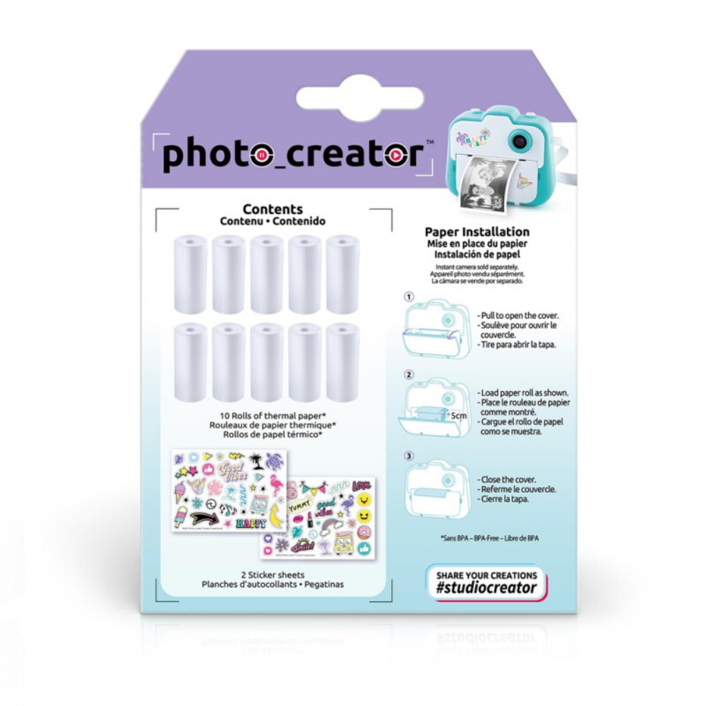 Photo Creator Instant Camera Refill 10 Rolls