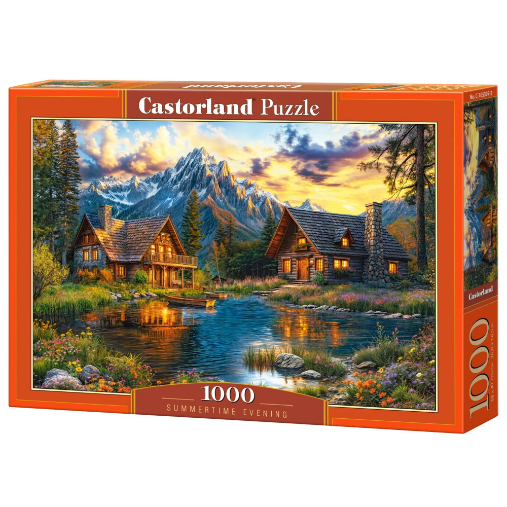 Castorland - Summertime Evening 1000 Palaa