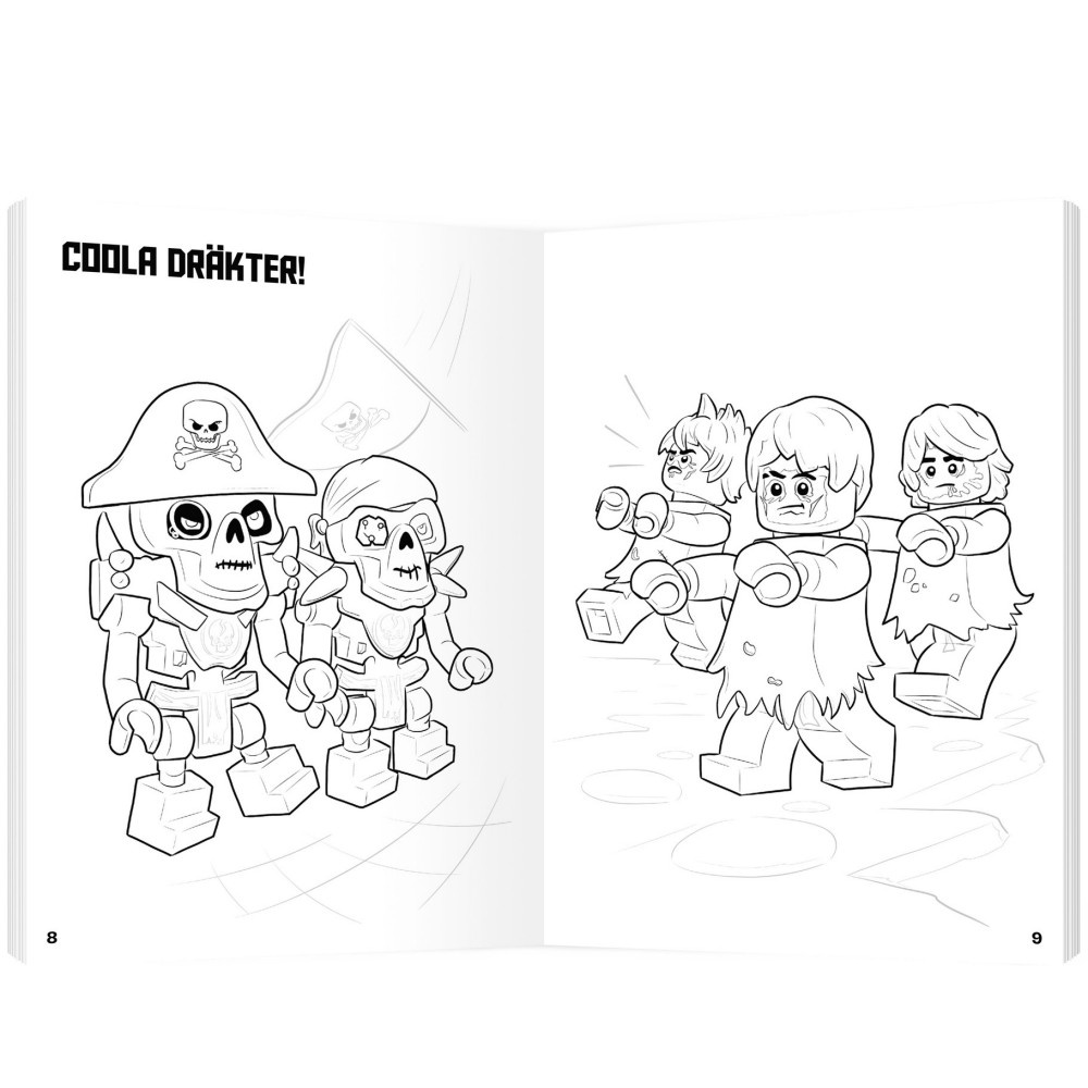 Coloring Book LEGO Ninjago