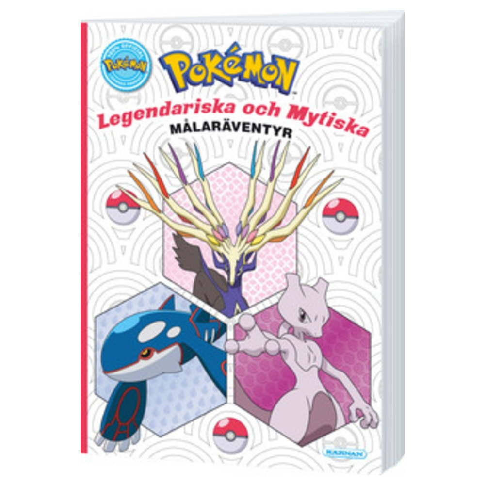 Pokémon Värityskirja Legendaariset ja myyttiset
