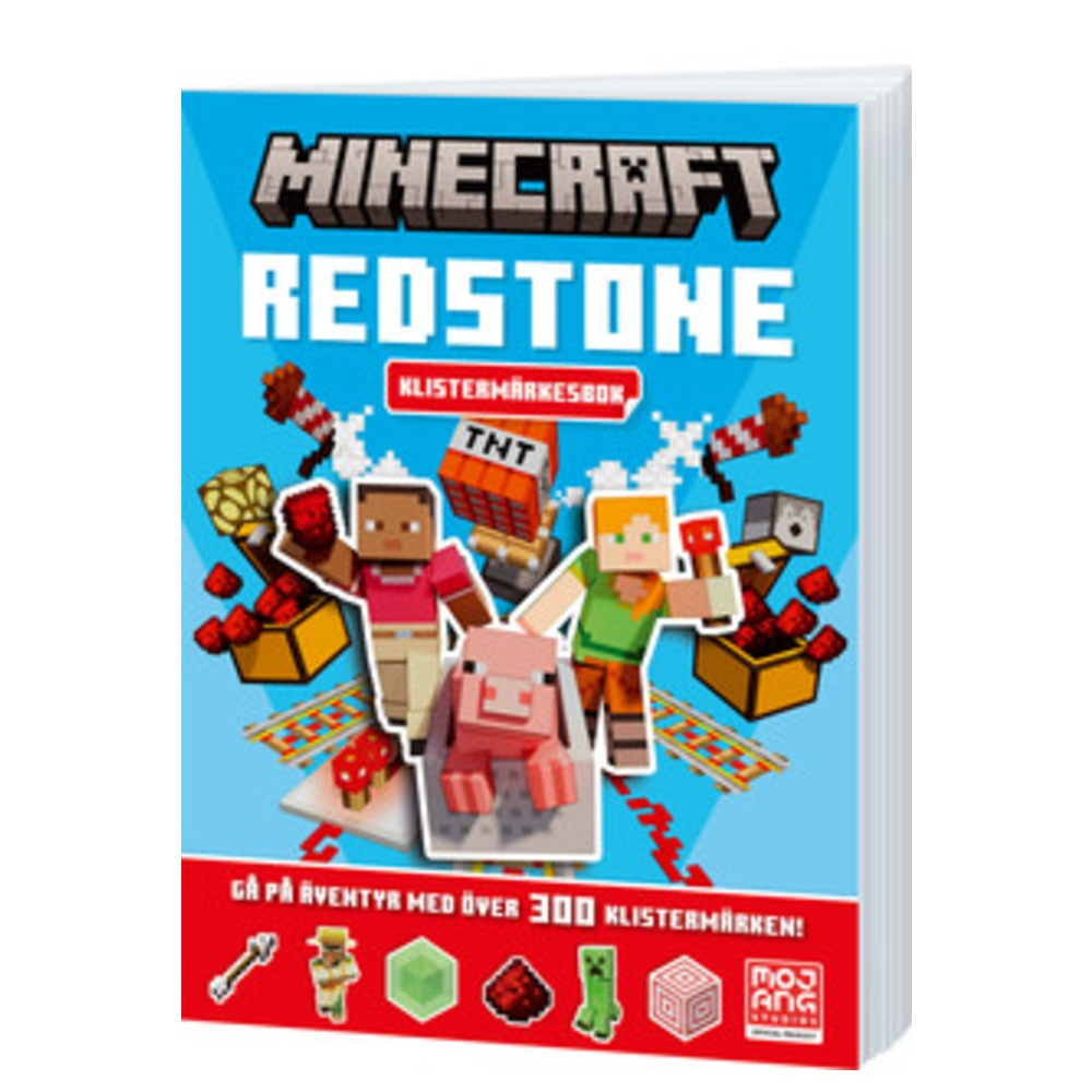 Minecraft Tarra askartelukirja Redstone