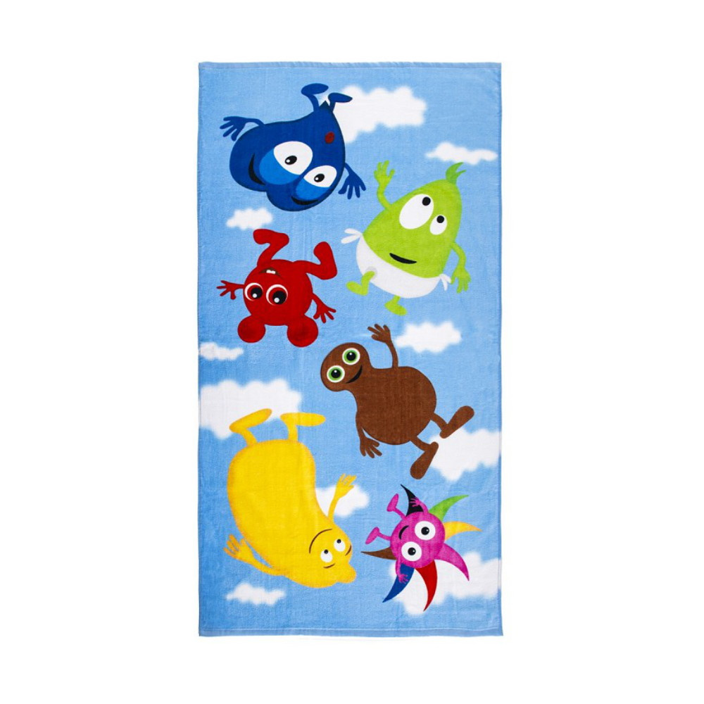 Teddykompaniet - Babblarna- Kylpypyyhe, Taivas