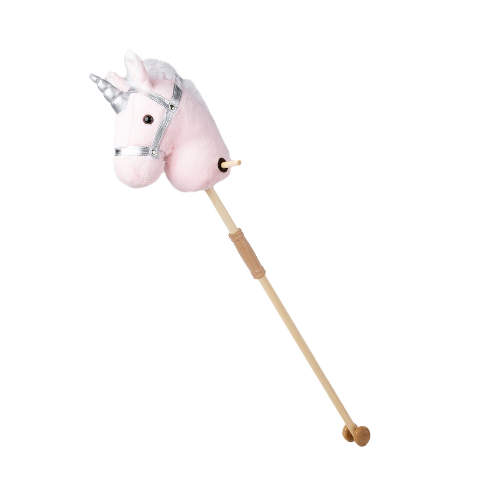 Keppihevonen Pinkki yksisarvinen 100 cm