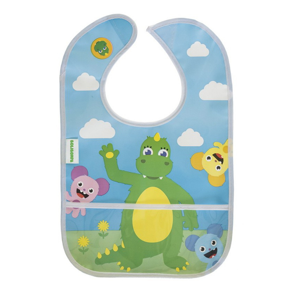 Teddykompaniet - Bolibompa- Ruokalappu, Lohikäärme vilkuttaa