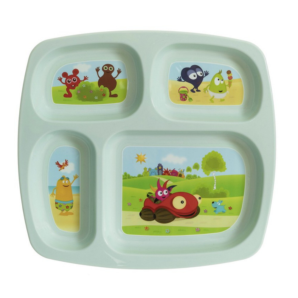 Teddykompaniet - Babblarna- 4-osainen lautanen