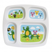 Teddykompaniet - Bolibompa- 4-osainen lautanen Teddykompaniet - Bolibompa- 4-osainen lautanen