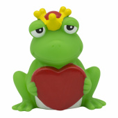 Rubber Duck Frog with sign Rubber Duck Frog with sign