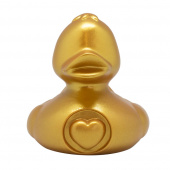 Rubber-Duck, Gold Heart Rubber-Duck, Gold Heart