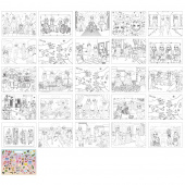 Besties Colouring Book With Stickers Besties Colouring Book With Stickers