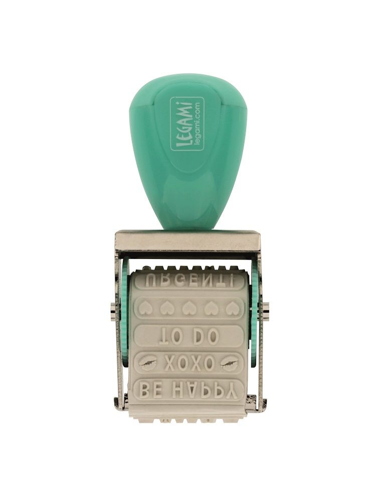 Just my type, Pyöröleimasin mustetyynyllä