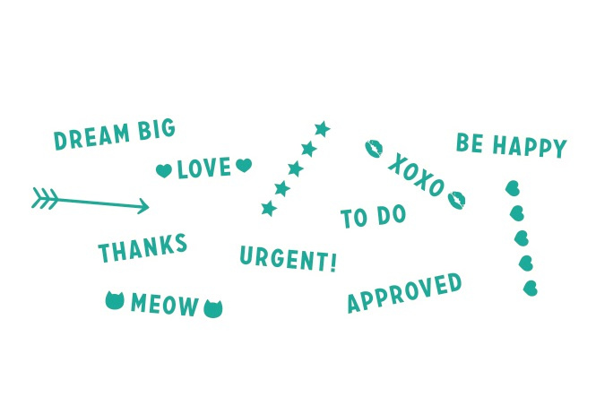 Just my type, Pyöröleimasin mustetyynyllä