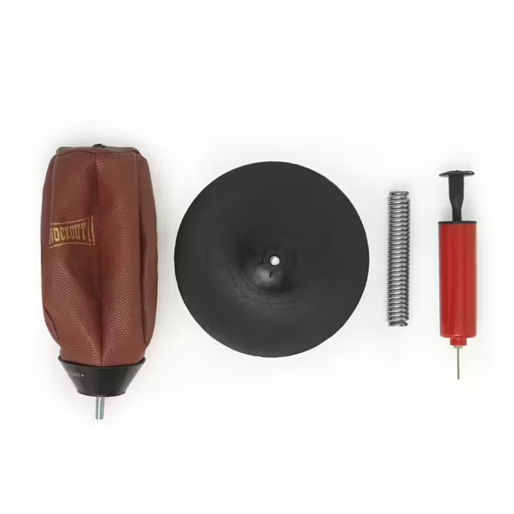 Knockout, small box ball with suction cup