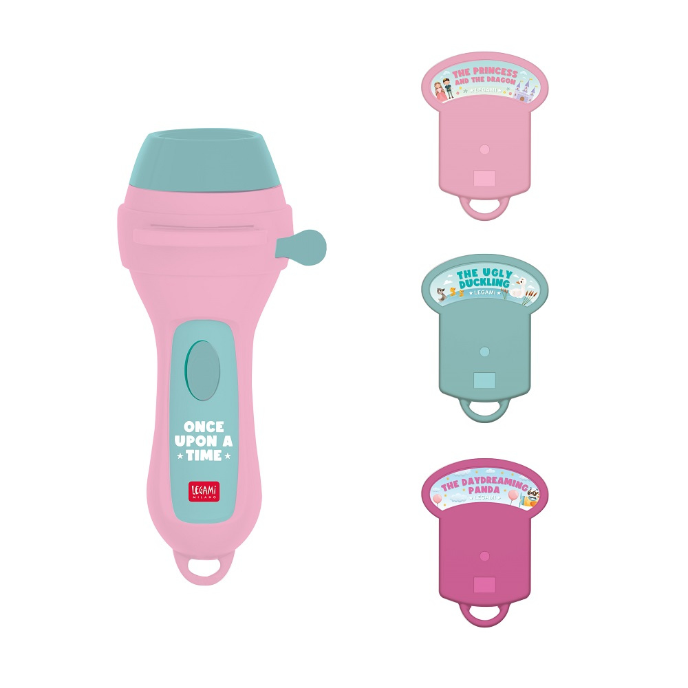 Satuprojektori Taskulamppu – Vaaleanpunainen