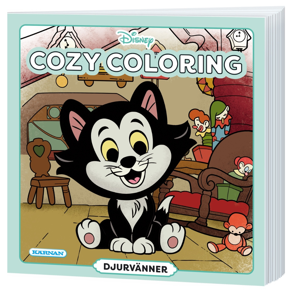 Cozy Colouring Värityskirja Disney Eläinystävät 